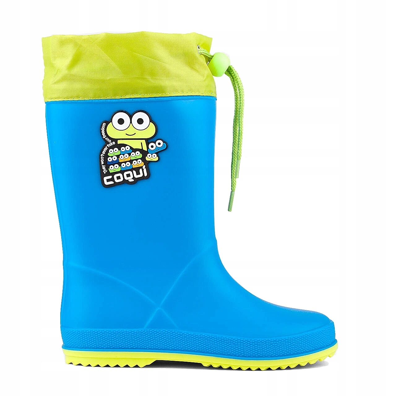 dziecięce buty Coqui 8508/Rainy Collar Sea