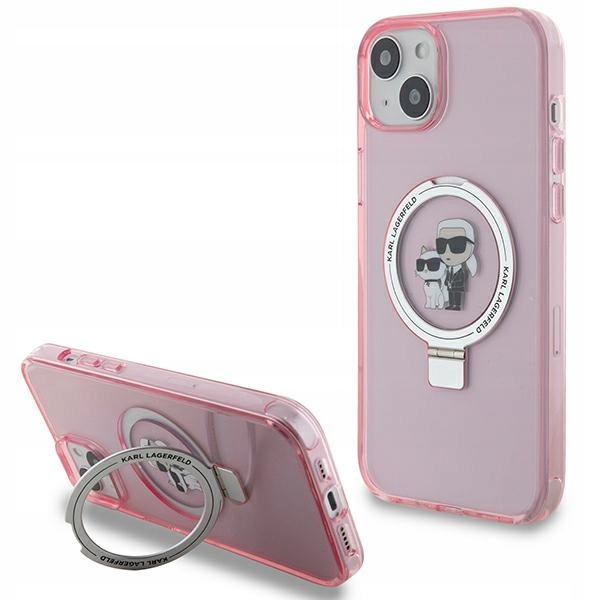 Karl Lagerfeld KLHMP15MHMRSKCP iPhone 15 Plus 14 Plus 6.7" růžový/pink ha