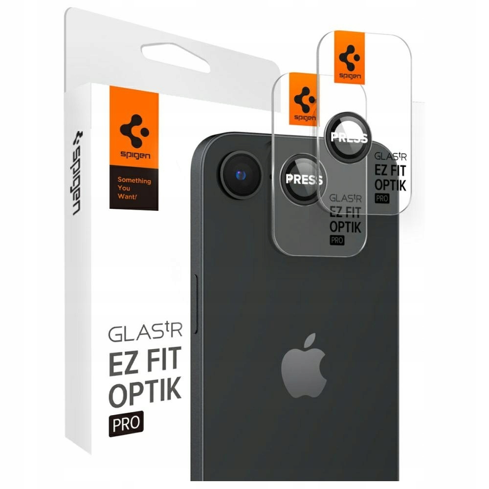 Krytka fotoaparátu Spigen Optik Pro Glas.TR "ez Fit" Camera Protector 2ks pro