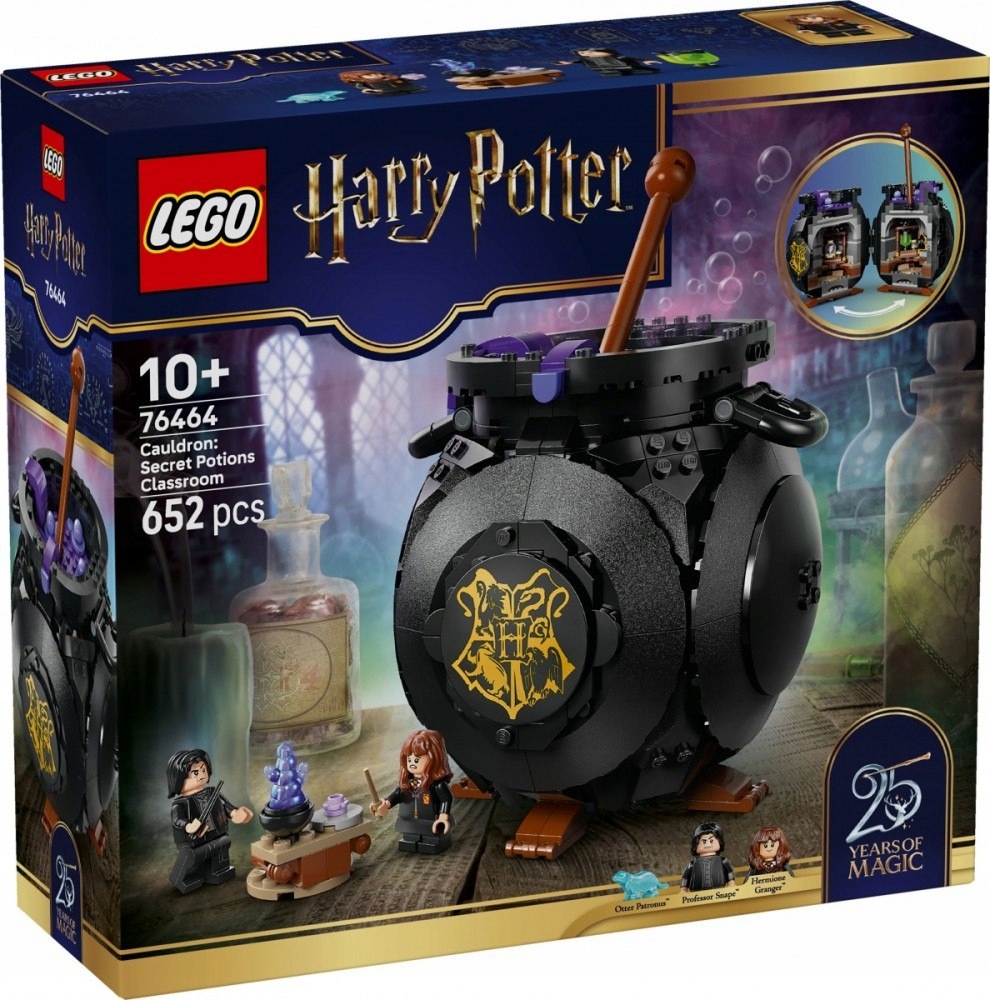 Stavebnice harry potter 76464 kotlík: tajná místnost pro výuku lektvarů Lego