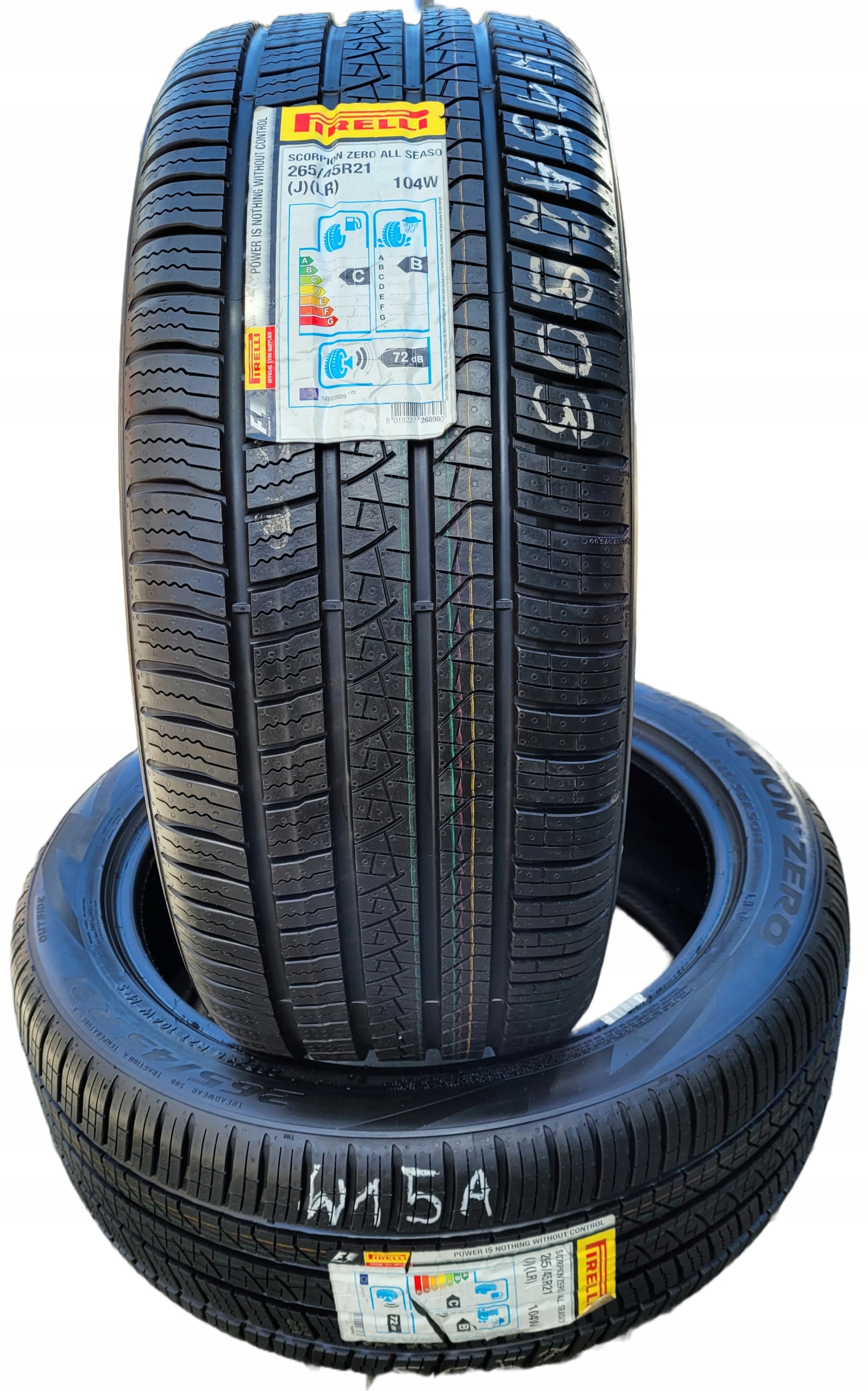 2 x Pirelli Scorpion All Season 265/45R21 104W W15A