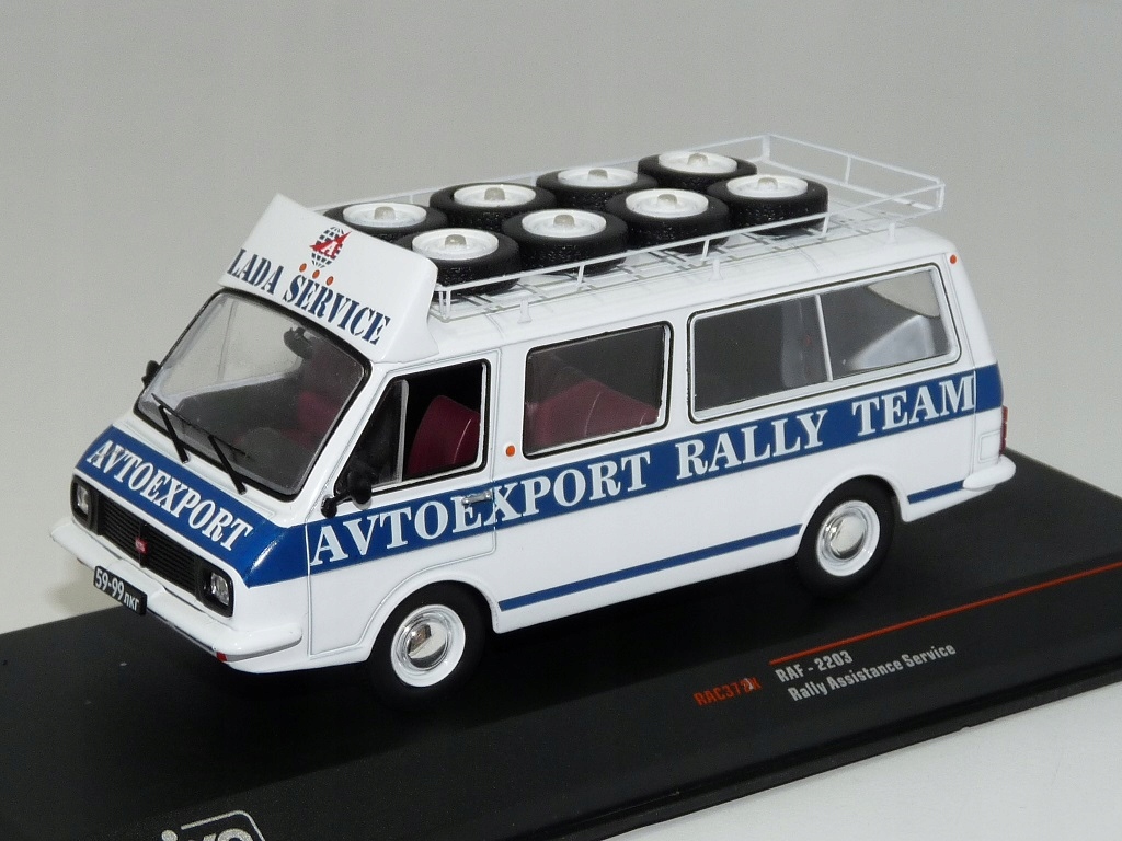 Raf 2203 Rally Service Lada Assistance 84 1:43 Ixo