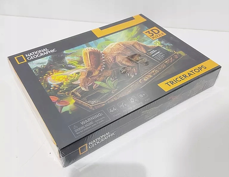 PUZZLE 3D NATIONAL GEOGRAPHIC TRICERATOPS 0526