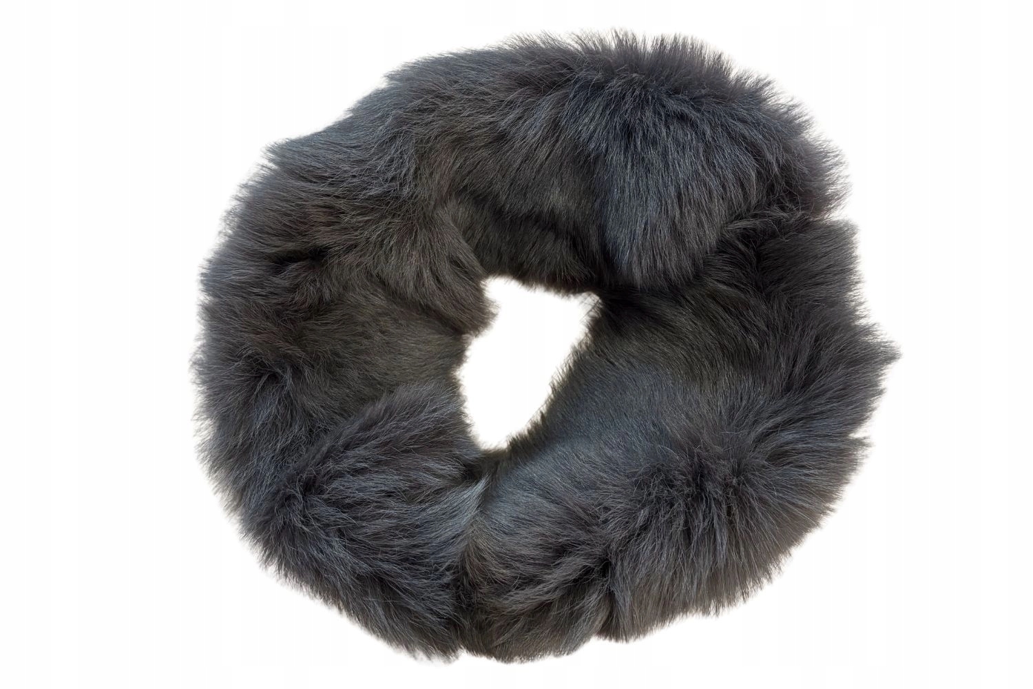 Nákrčník dámský No. Eleven Shearling Snood 100% ovčí kůže, hnědý