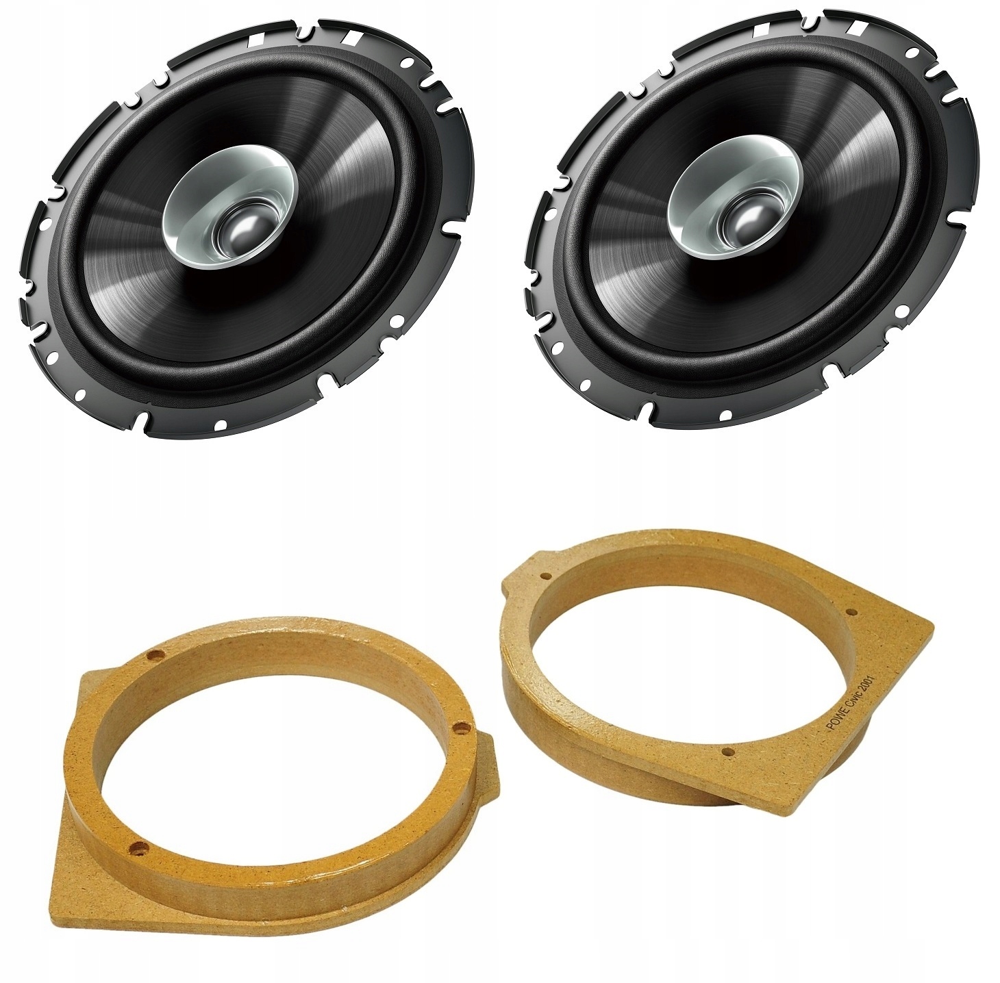 Reproduktory – podložky 165mm Honda Jazz Civic Accord Jazz VII Pioneer TS-G1710F