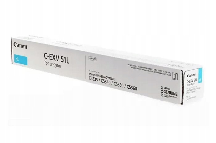 Originálny toner Cyan Canon Adv iR-C5535, iR-C5540, iR-C5550, iR-C5560 (c-e)