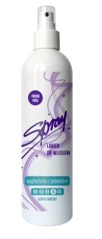 

Synteza Lakier Spray 300ml wygładzenie z jedwabiem