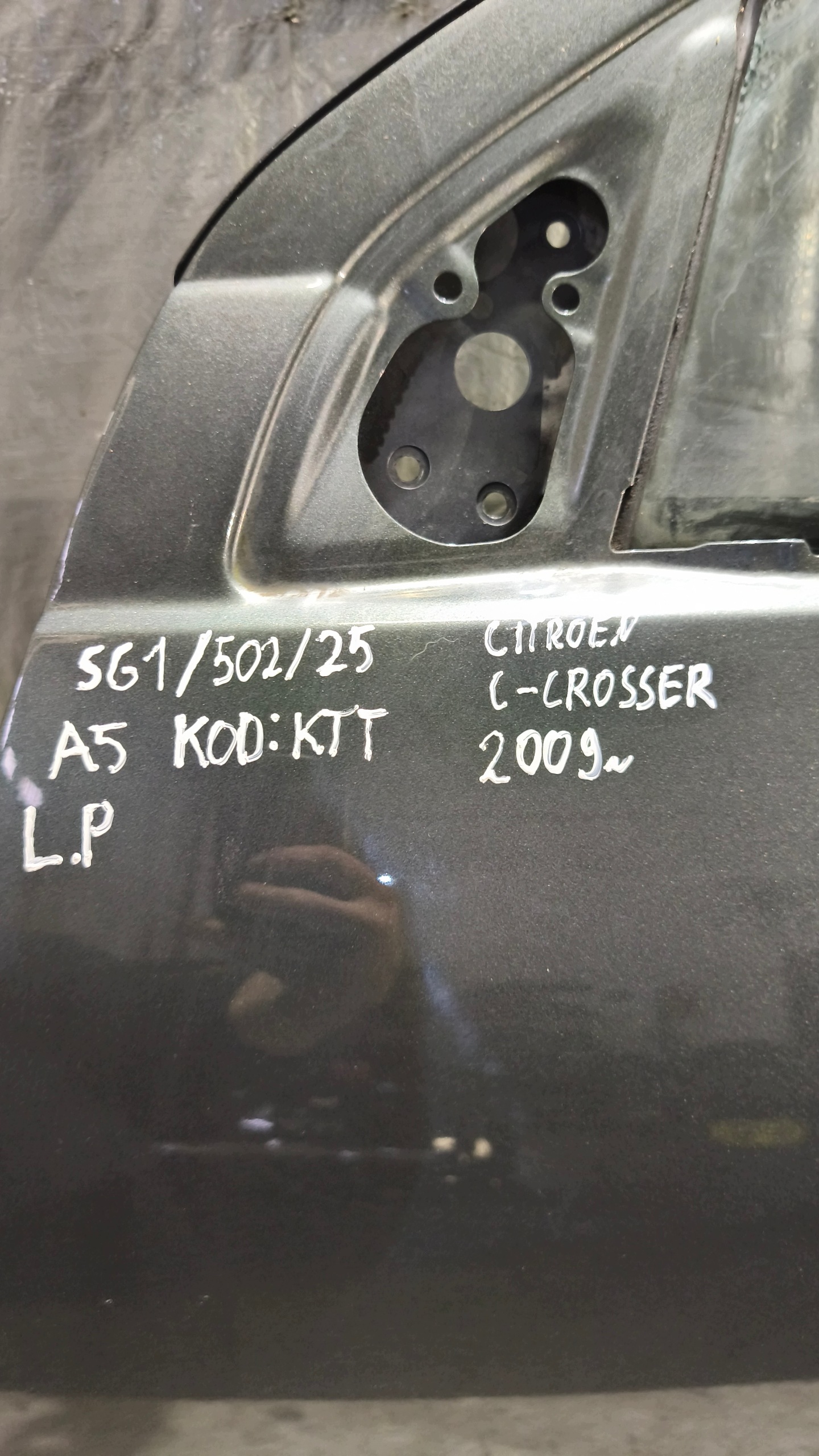 door left front CITROEN C-CROSSER K:KTT