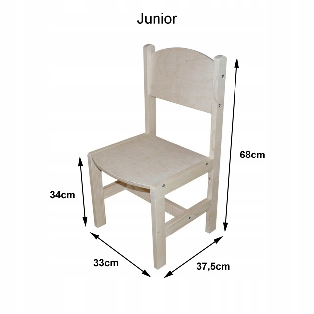 STOLIK 37/50 + KRZESEŁKO DLA JUNIORA PEŁNE EAN (GTIN) 5904639363770