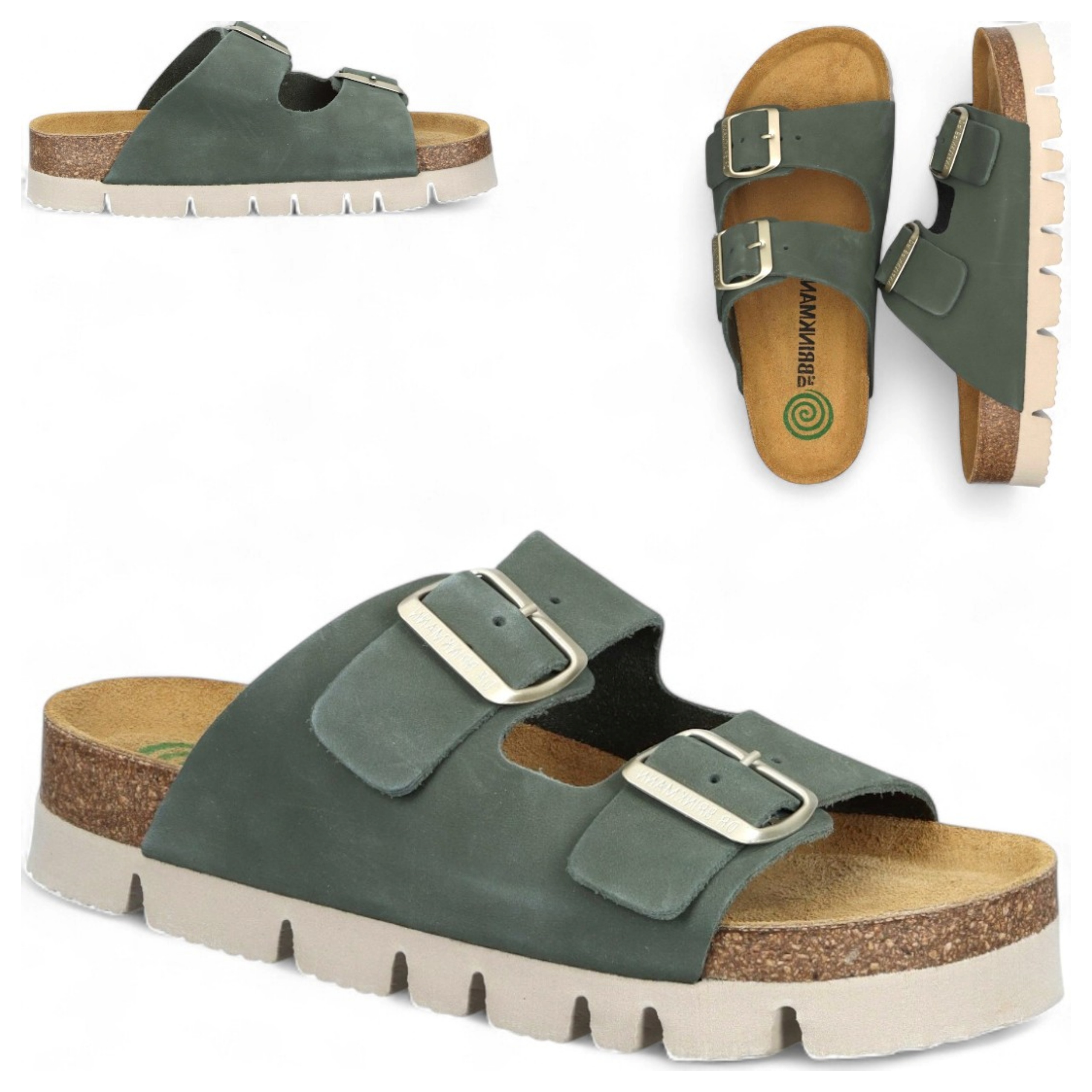 Žabky 37 dr. Brinkmann s přezkami, elegantní, pohodlné