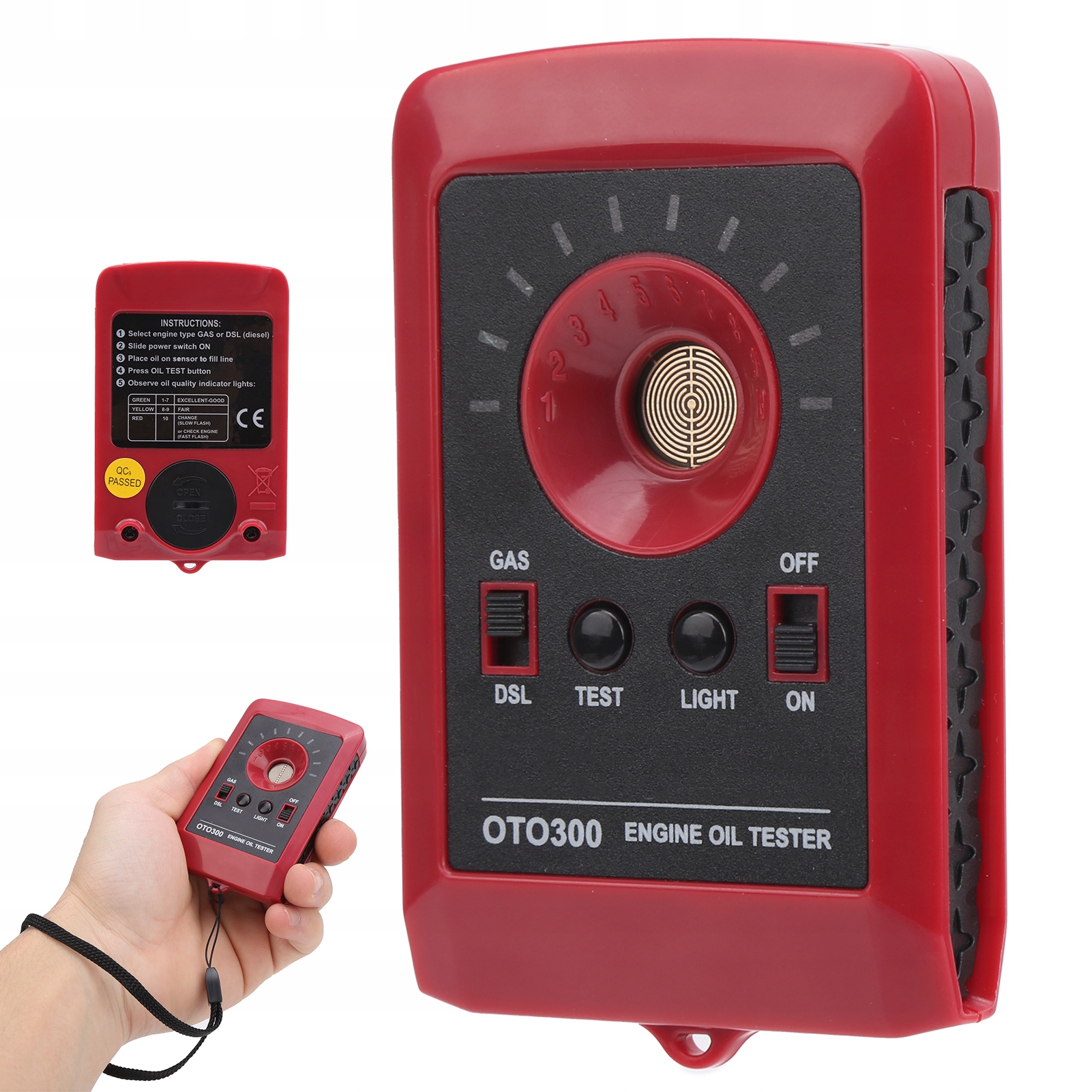 TESTER JAKOŚCI OLEJU SILNIKOWEGO ANALIZATOR 3V EAN (GTIN) 9585279178663