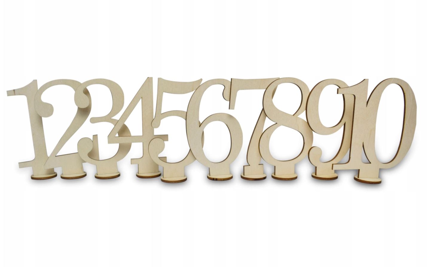 

Numery na stoły, numerki na stoły, stolik komplet