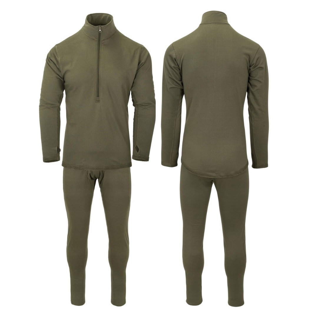 Sada termoaktivního spodního prádla Helikon Us LVL 2 Olive Green XXXL