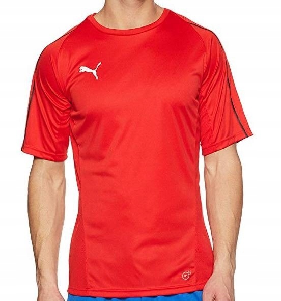 Koszulka treningowa krótki rękaw Puma XL czerwony
