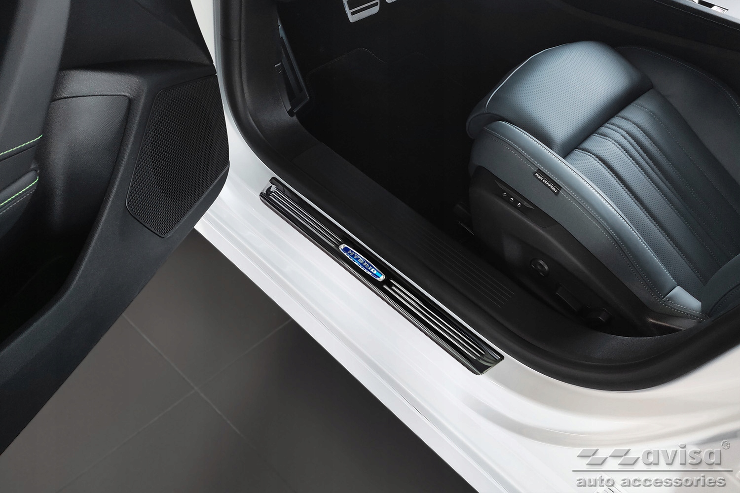 PEUGEOT 308 III NAKŁADKI PROGOWE LISTWY NA PROGI STALOWE EAN (GTIN) 5901250160184