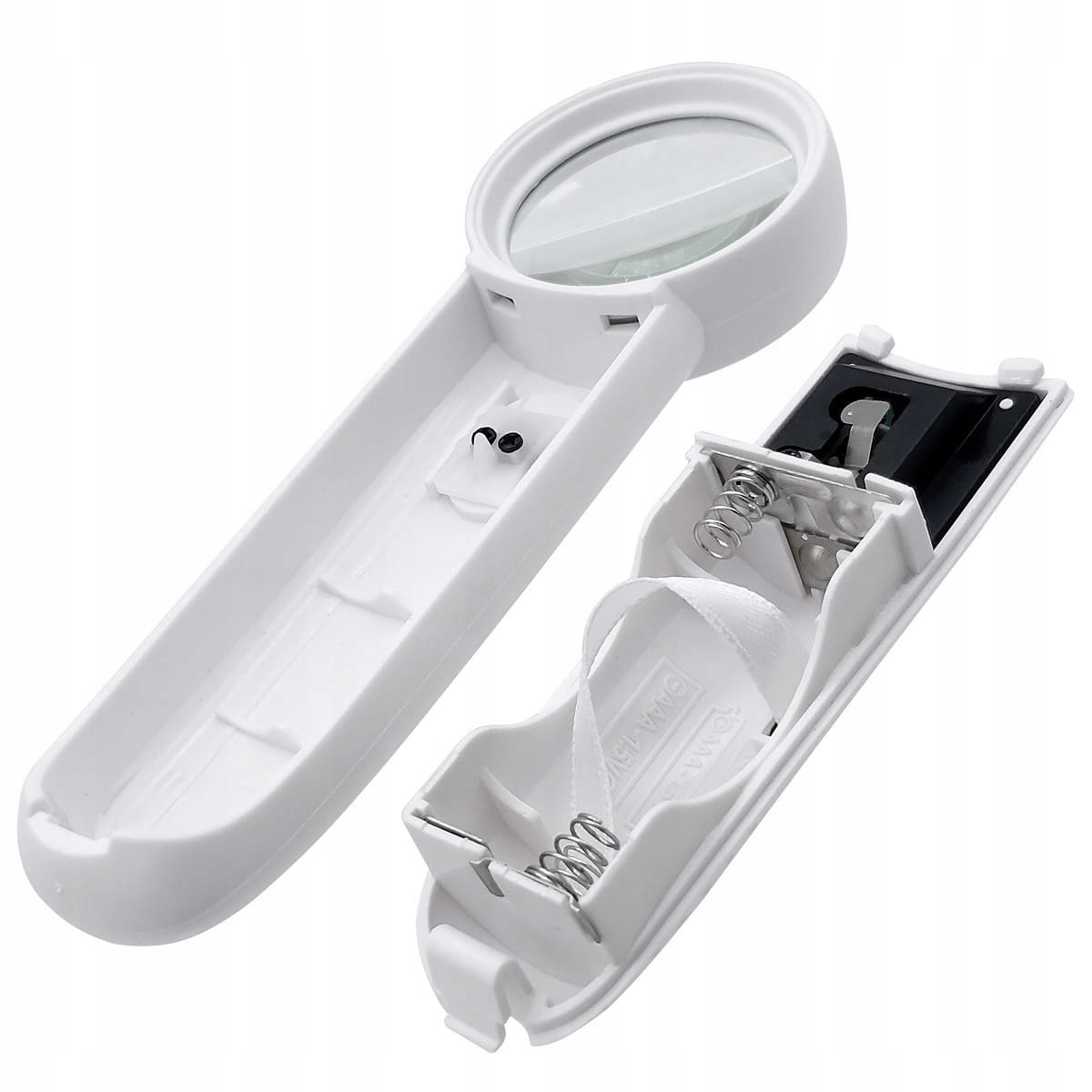 LUPA POWIĘKSZAJĄCA 3x 37mm SZKŁO POWIEKSZAJĄCE Z PODŚWIETLENIEM LED 2X Marka Reball