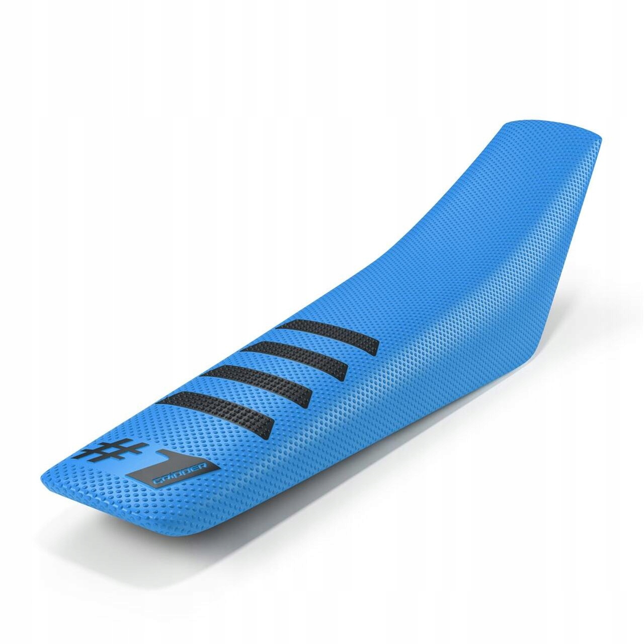 Poťah sedadla OneGripper Ribbed light blue/black