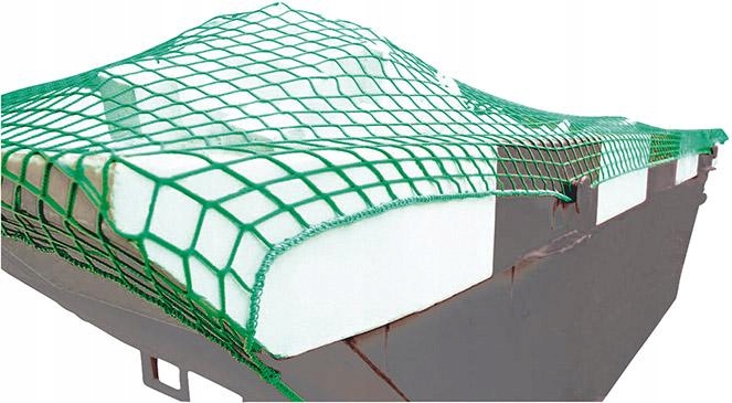 Ochranná síť na kontejner 3,5 x 4 m