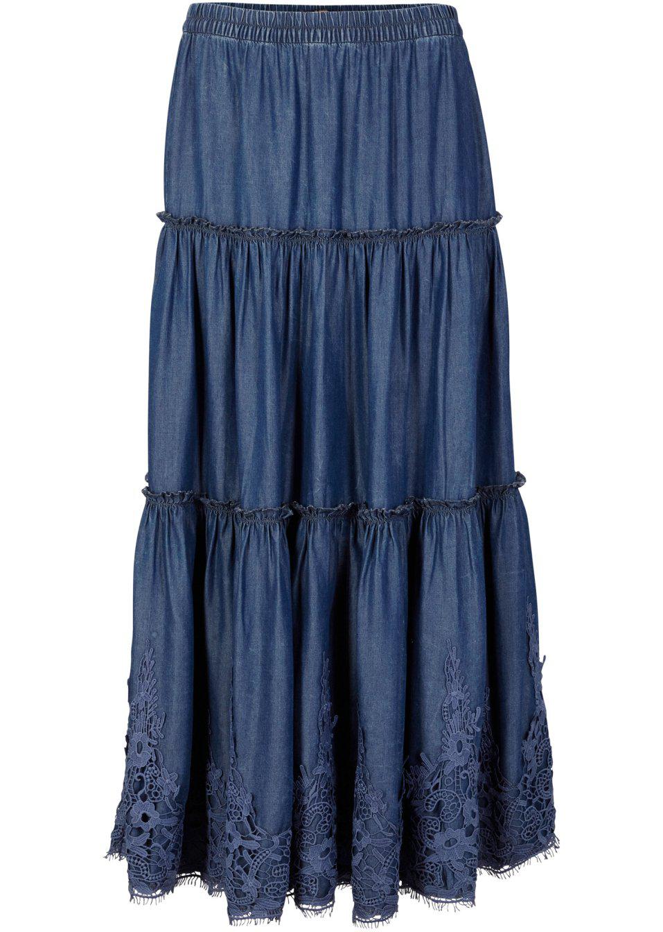 SPÓDNICA JEANSOWA MAXI BONPRIX 36 Rozmiar 36