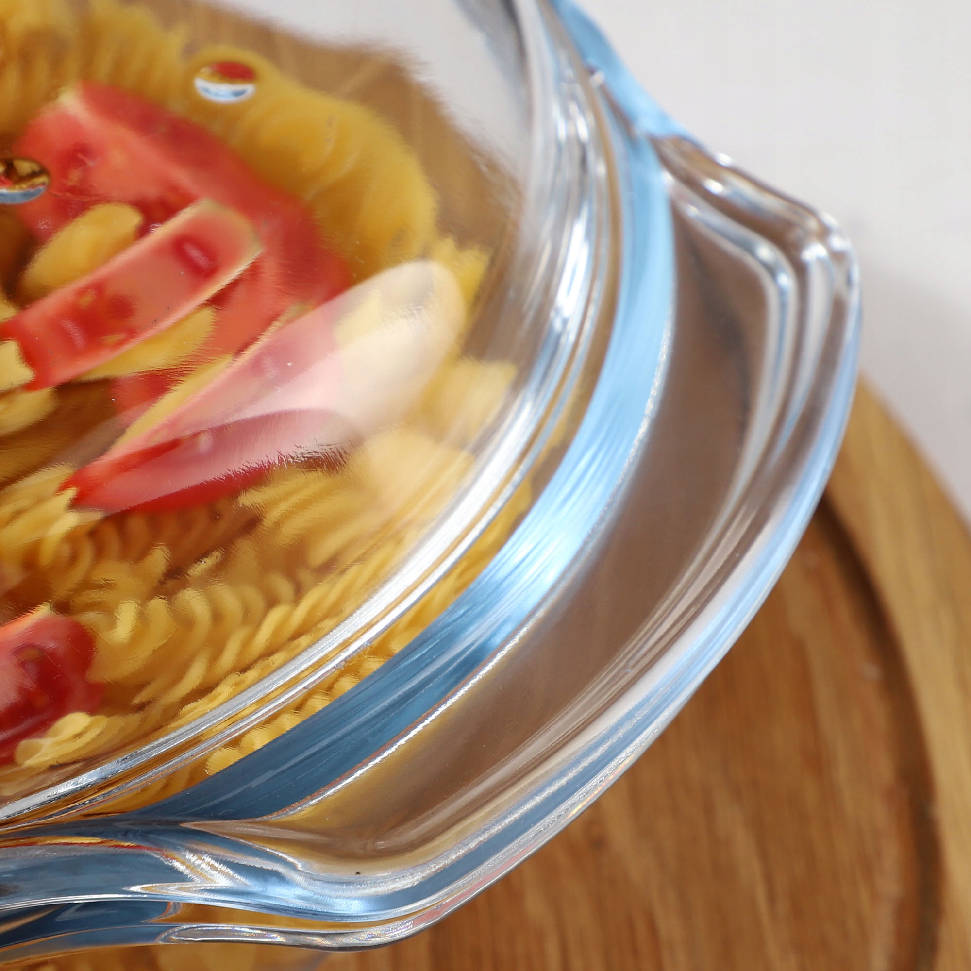 NACZYNIE ŻAROODPORNE Z POKRYWKĄ 2,8L SZKLANE Pojemność 2.8 l