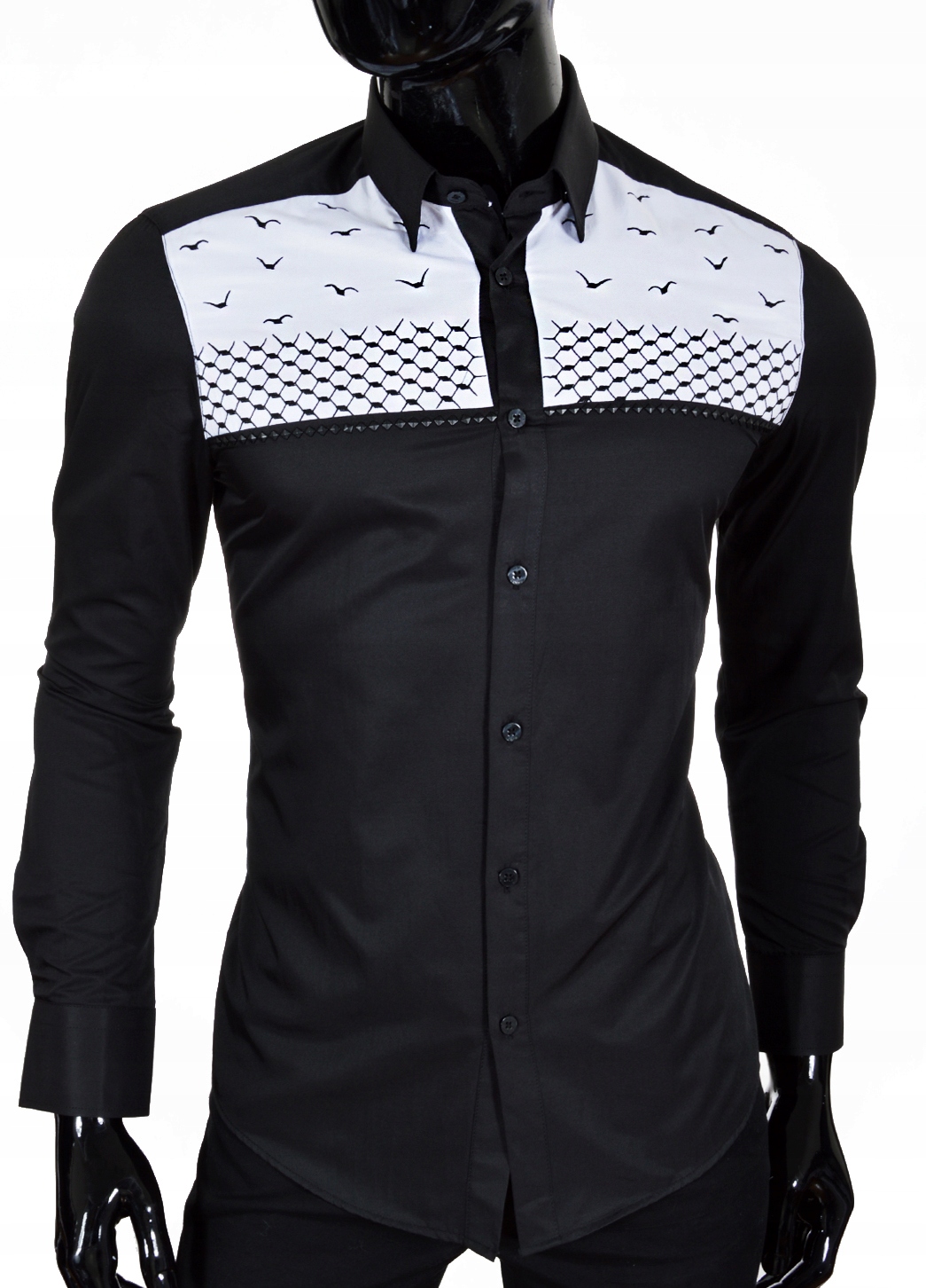 Koszula Męska Mondo Limited Wyszywana Marka inna