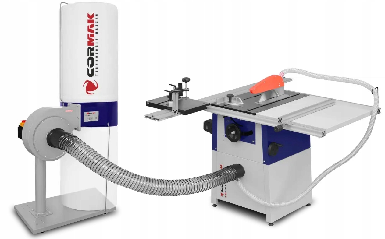 ODCIĄG TROCIN WIÓR PYŁU WENTYLATOR POCHŁANIACZ CORMAK FM230 1000m3/h 750W