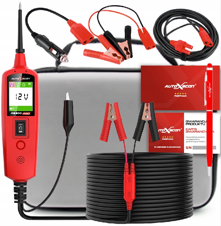 Multimeter Tester Obvodov Autoxscan PS300PRO Full