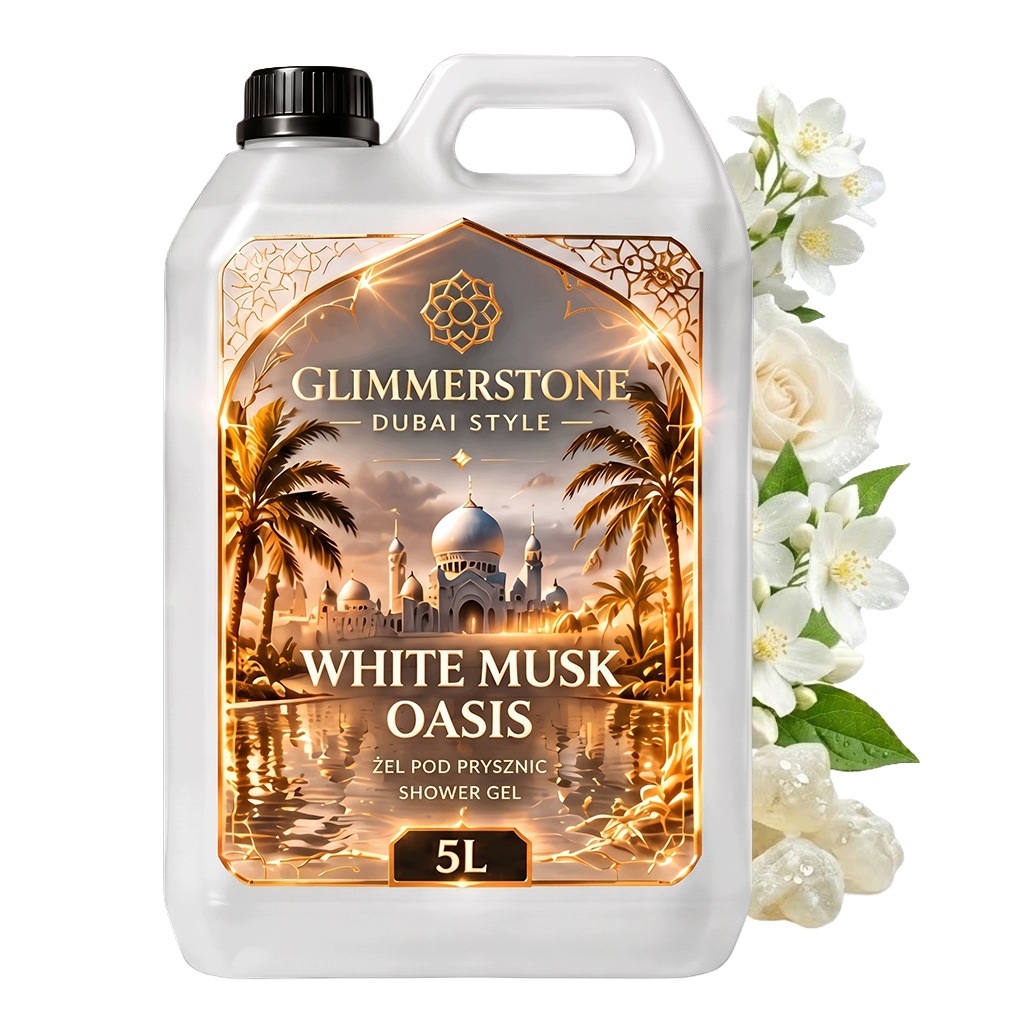 Żel pod prysznic Dubai Style zapach Arabski White Musk Oasis