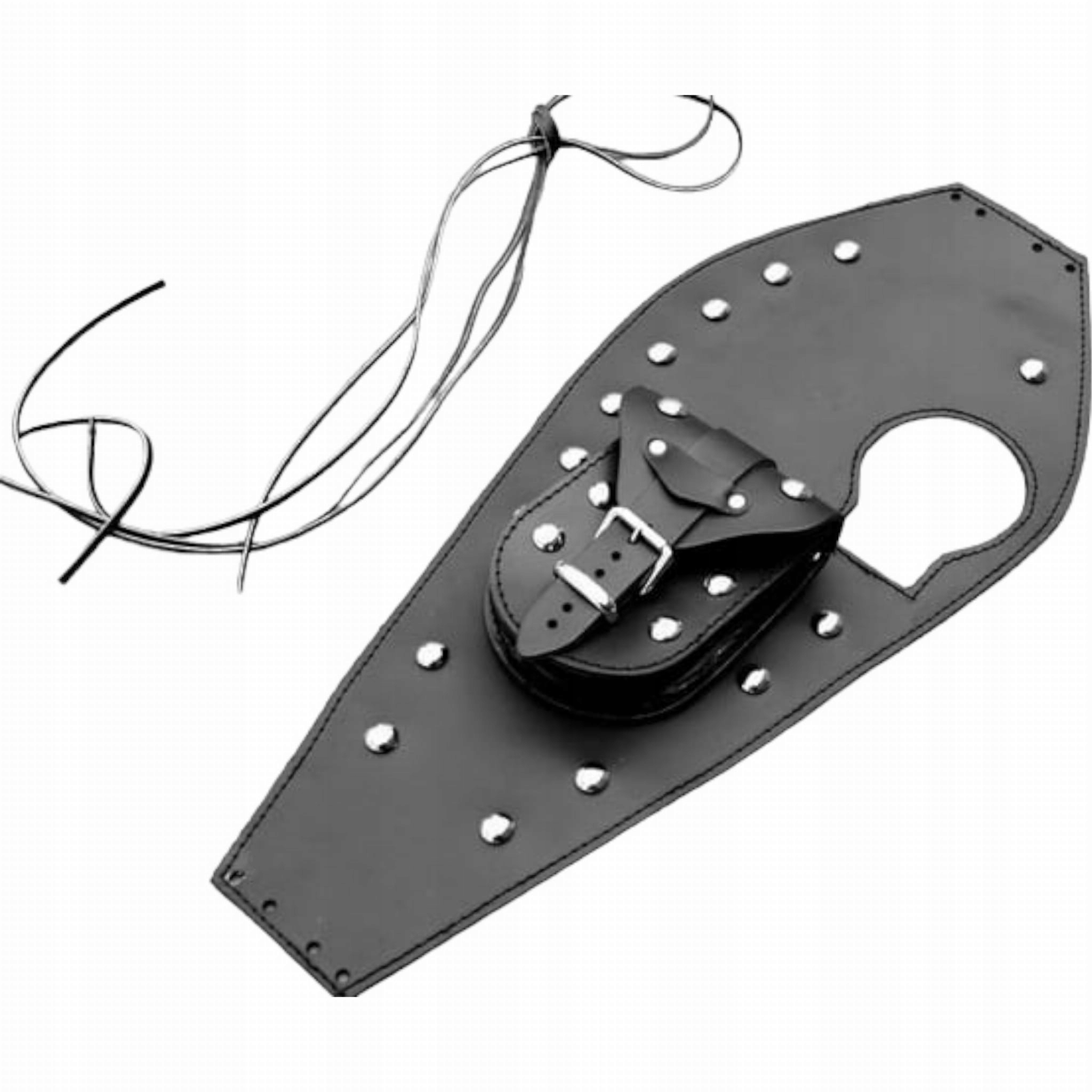 Kožený pás na nádrž Yamaha Virago 535 s cvočkami