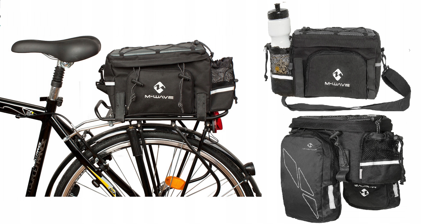 Torba sakwa M-wave górna na bagażnik Amsterdam 16L