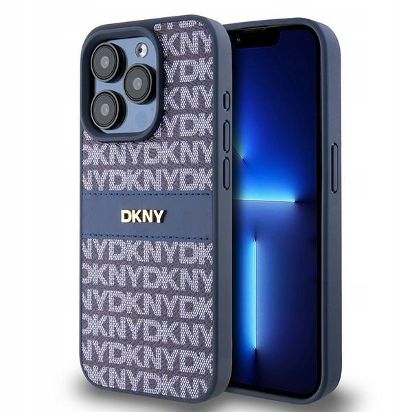 Pouzdro pro Dkny DKHCP15LPRTHSLB iPhone 15 Pro 6.1" modré/modré hardcase Lea