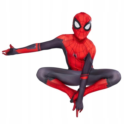 STRÓJ SPIDERMAN FAR FROM HOME dorosły Długość rękawa 20 cm