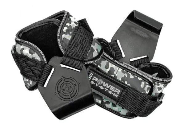 Power System Haki Treningowe Power Hooks Camo Grey rozm. L