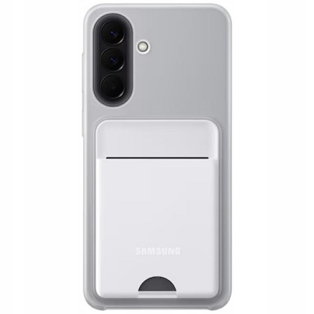 Pouzdro Samsung Card Slot Case pro Samsung Galaxy A57 5G, světle šedé