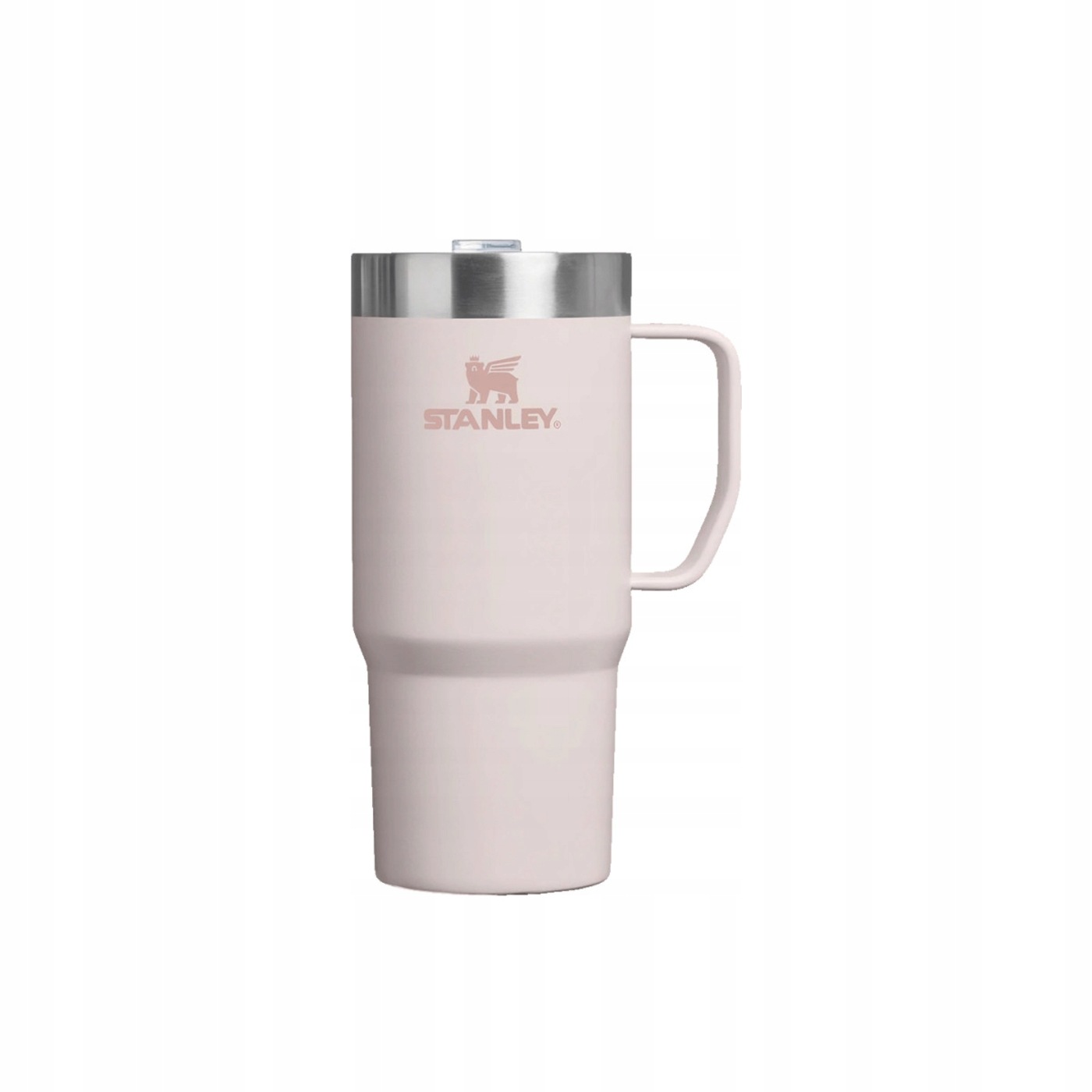 Termohrnek Stanley Everyday Suburban v barvě Rose Quartz – s uchem, 470 ml, růžový