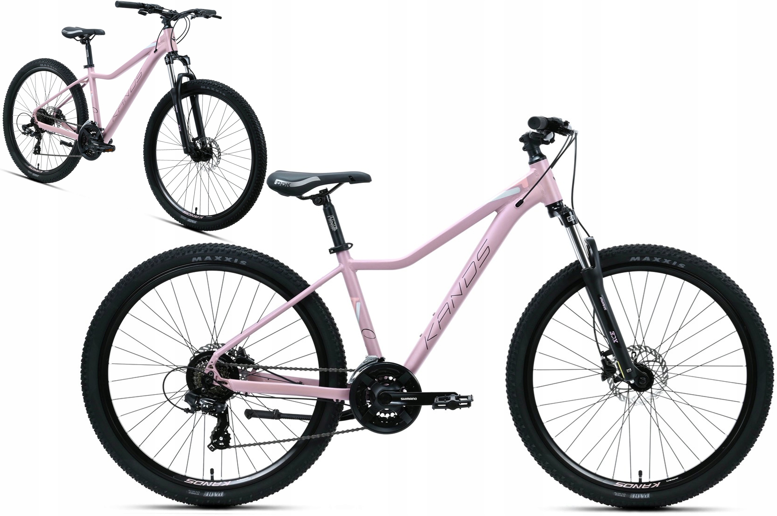 Rower Mtb 27.5" Kands Saphire V1 rama 14" różowy R26