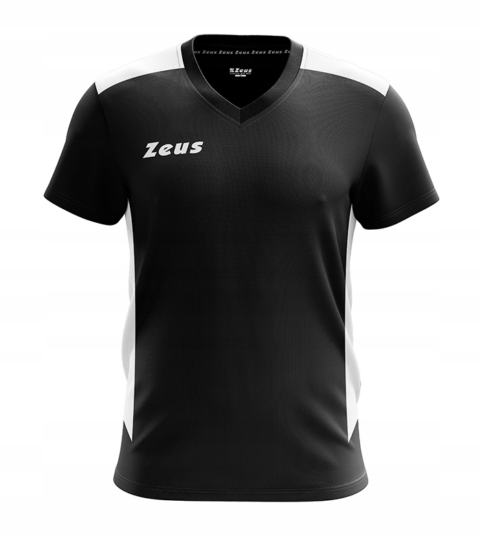 Koszulka męska Zeus T-shirt Start Sportowa Black/White Treningowa