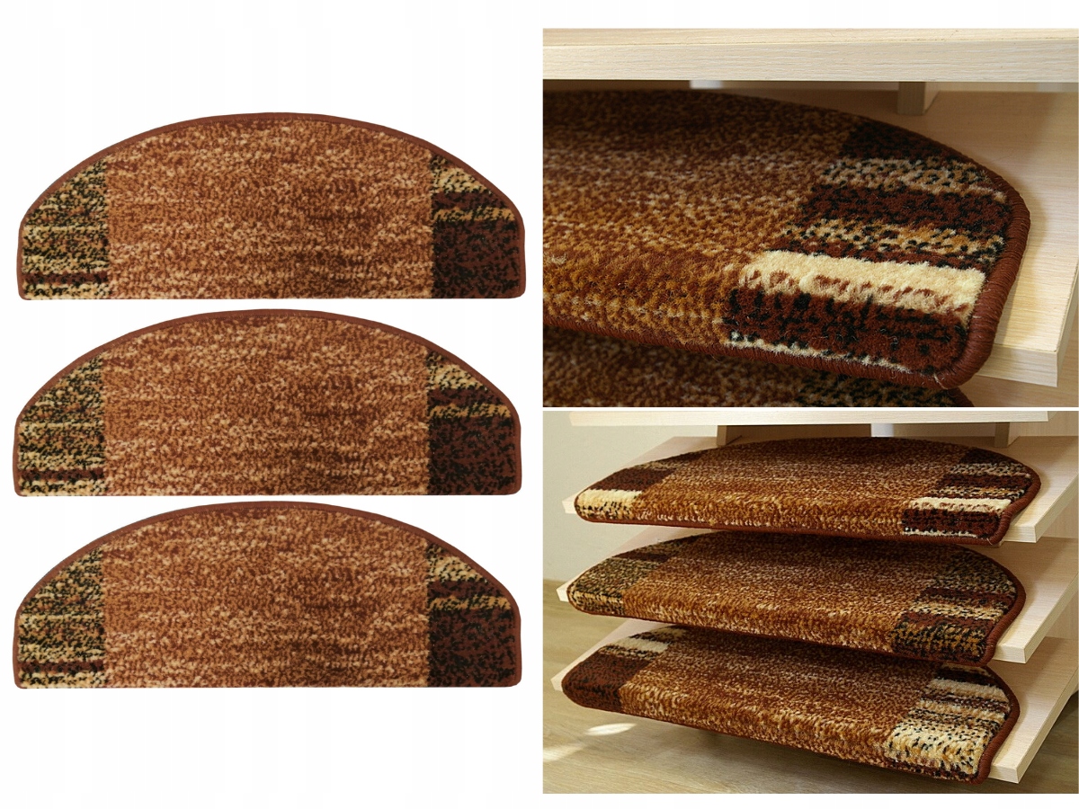 NAKŁADKI NA SCHODY DYWANIKI CHODNIKI TREPY GRUBE MIĘKKIE WELTOM WZORY KOLOR Marka Oxide