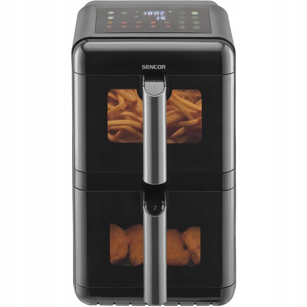 Horkovzdušná fritéza Sencor Sfr 1250BK