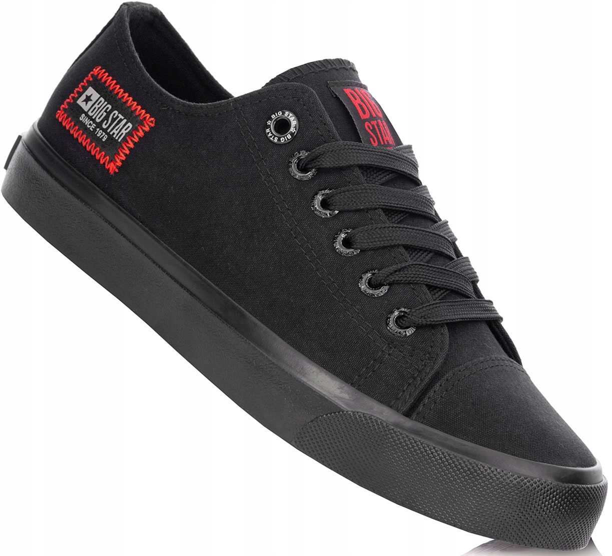 

Big Star Damskie Trampki Niskie Czarne r. 38