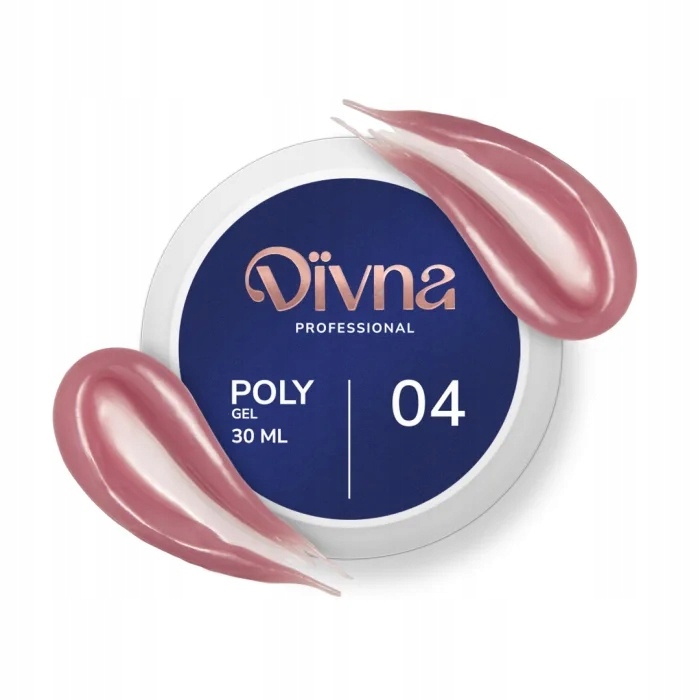 Divna PolyGel 04 – gel 30 g starorůžová