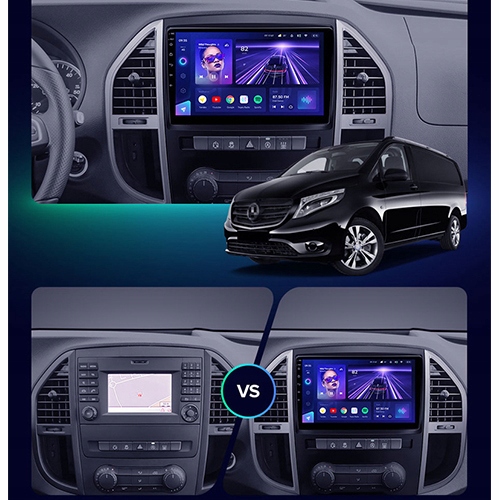 MERCEDES VITO RADIO NAWIGACJA ANDROID WIFI GPS DSP Stan opakowania oryginalne