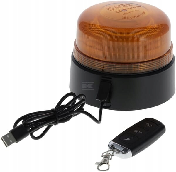 Blesková Lampa 19W 12/24V Led Nabíjecí Na Dálkové Ovládání S Magnet