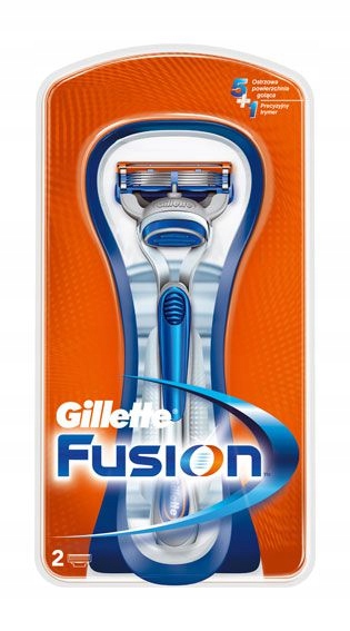 Gillette Fusion Manuální Strojek +2 Náplně