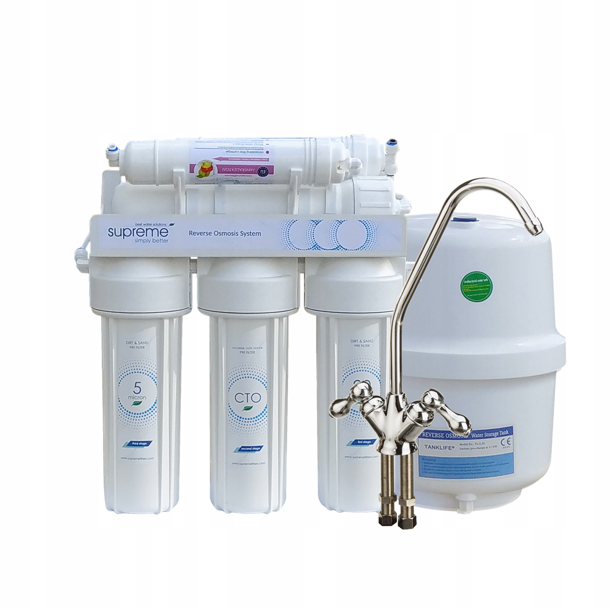 RO6 Supreme – 6-stupňový systém reverznej osmózy