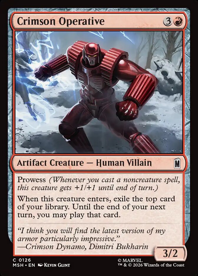 [mtg] Crimson Operative (msh)