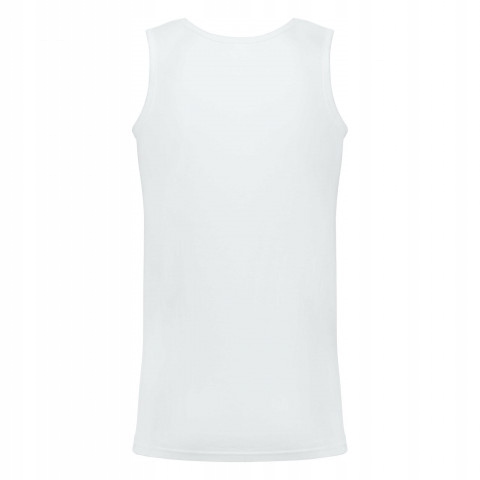 TANK TOP KOSZULKA NA RAMIĄCZKACH MĘSKA Biały 4XL Płeć mężczyzna