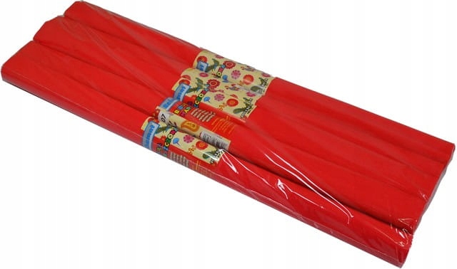 bibuła 10szt. czerwona 200x50cm — 2
