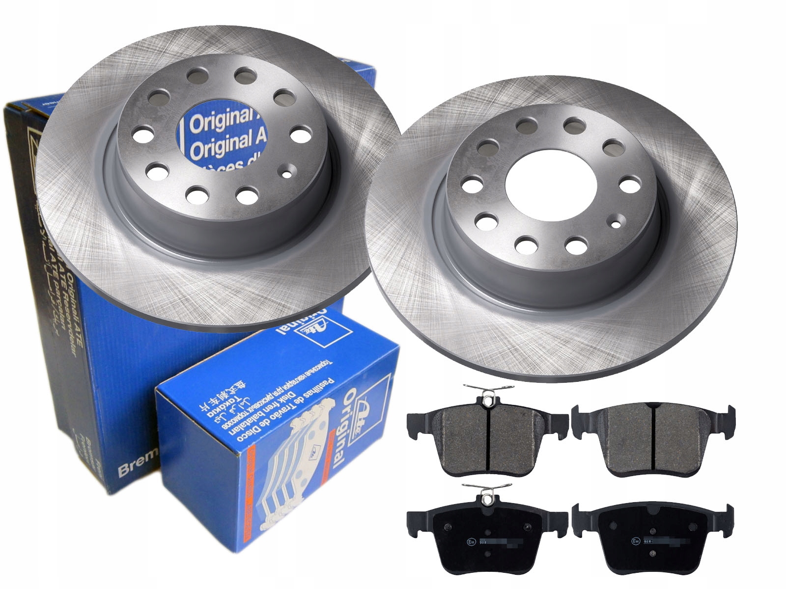 ДИСКИ КОЛОДКИ ATE ЗАДНІЙ VW GOLF VII TOURAN II 272MM