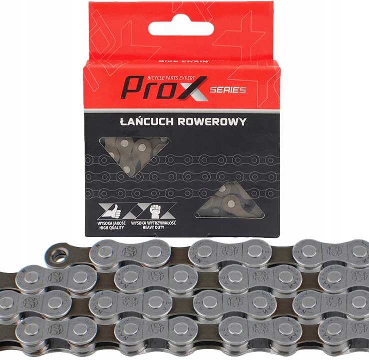 

Łańcuch 8rz ProX S8 116L szaro-brązowy zapinka box